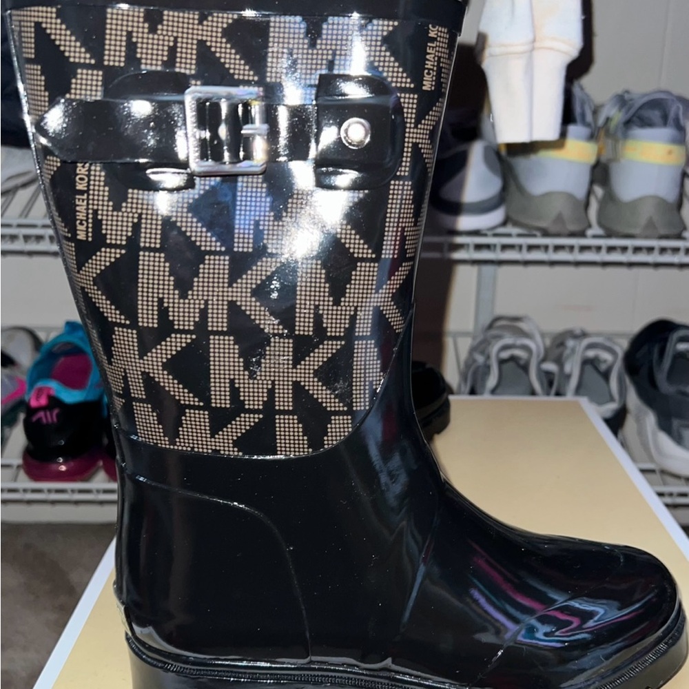 Michael Kors Black Rain & Snow Boots